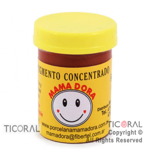 PIGMENTO CONCENTRADO P/PORCELANA FRIA TERRACOTA X 15GR X 1